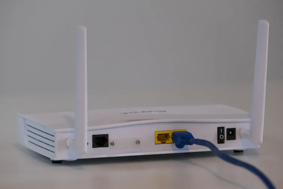 Router konfigurerad med VPN för hemmet